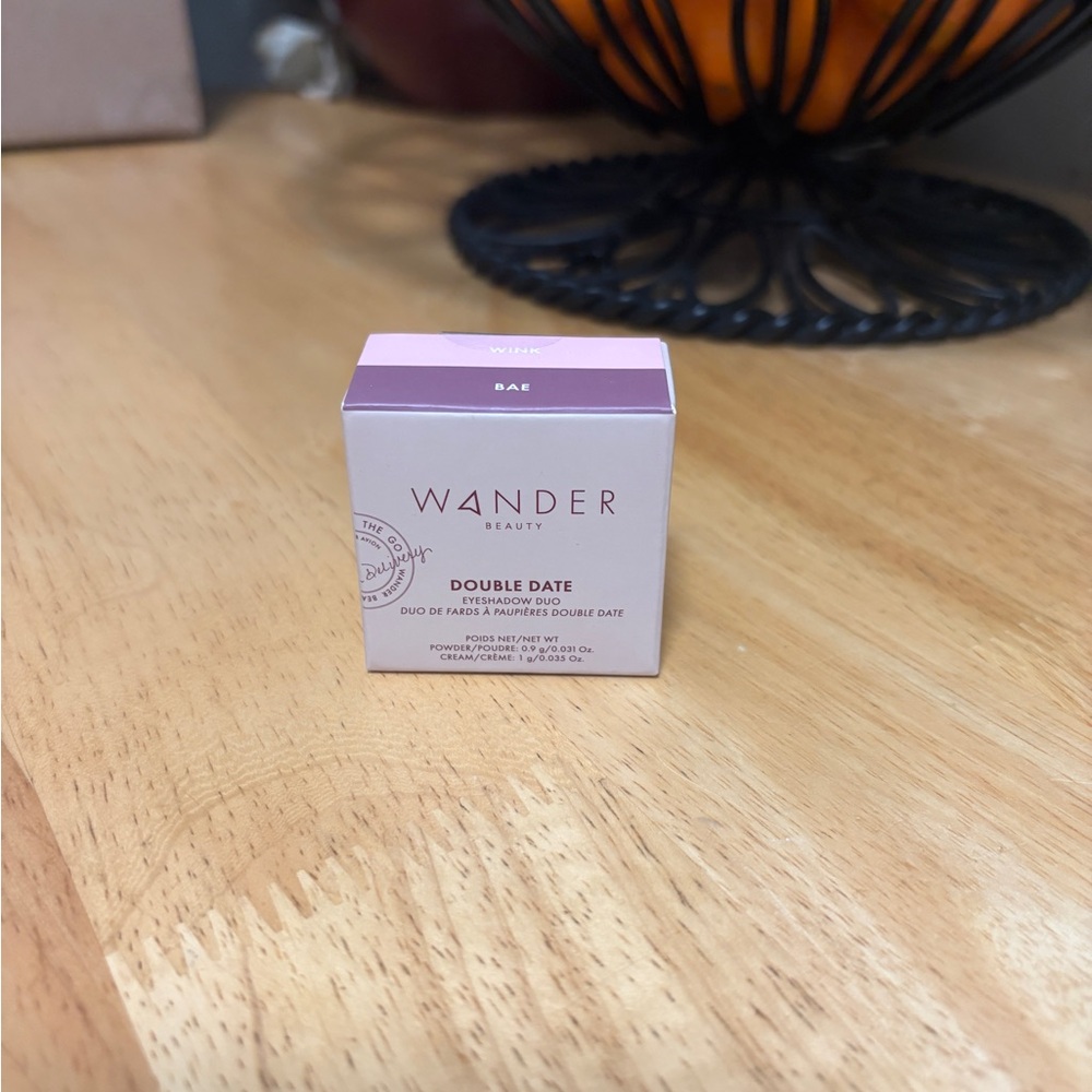 Wander Beauty ~ Double Date Eye Shadow Duo - Wink/BAE ~ BNIB ~ SEALED, NEW